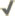 checkmark